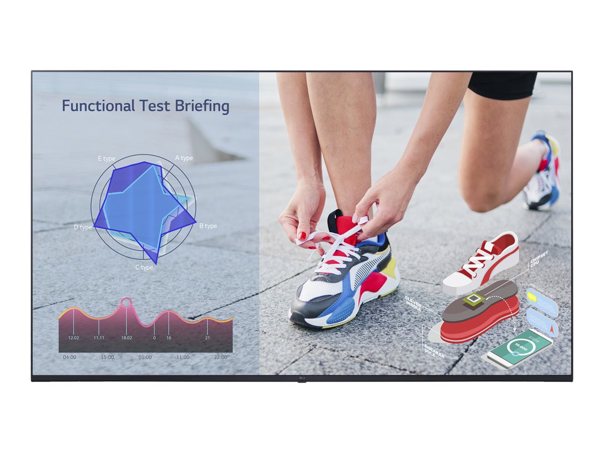 LG 65" UL3J-E UHD Digital Signage with webOS™ 6.0 & Built-in Speakers