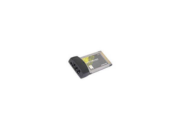 IOGEAR 3 Port Firewire PCMCIA Cardbus Card