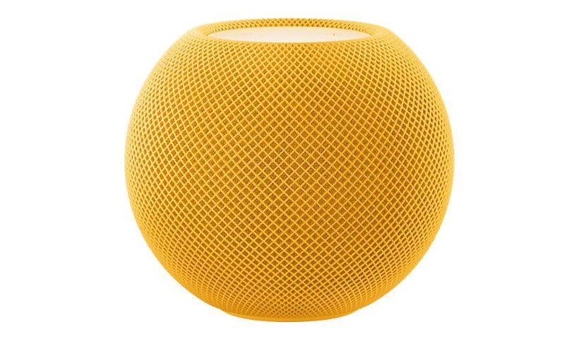 Apple HomePod mini - yellow smart speaker