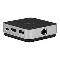 OWC Travel Dock E - mini-dock - USB-C 3.2 Gen 1 / Thunderbolt 3 - HDMI - Gi