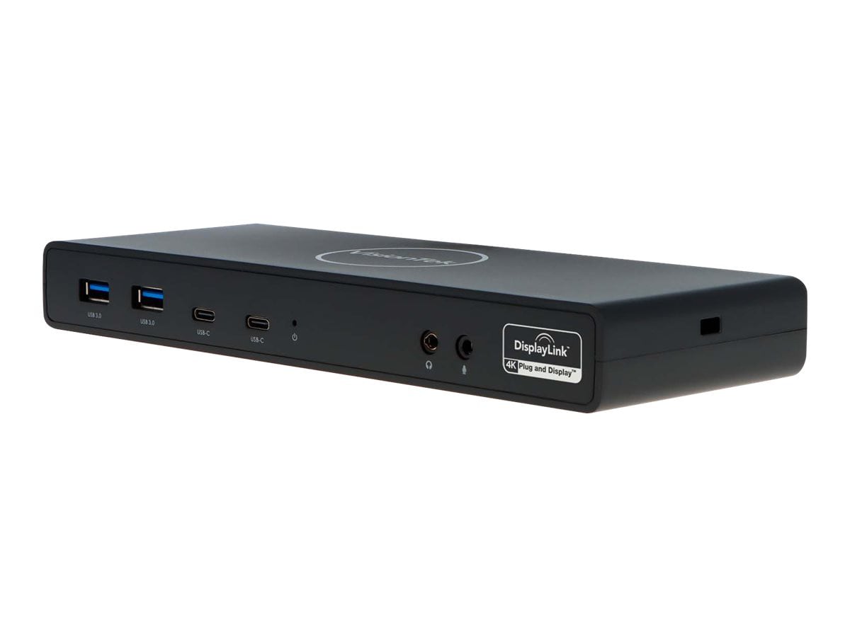 VisionTek VT4510 USB 3.0 & USB-C Dual Display 4K 100W Power Delivery Dockin
