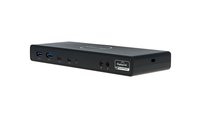 VisionTek VT4510 USB 3.0 & USB-C Dual Display 4K 100W Power Delivery Docking Station