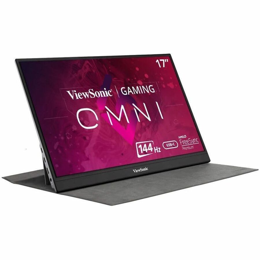 ViewSonic VX1755 - 1080p Portable Monitor 144Hz, AMD FreeSync Premium, 60W