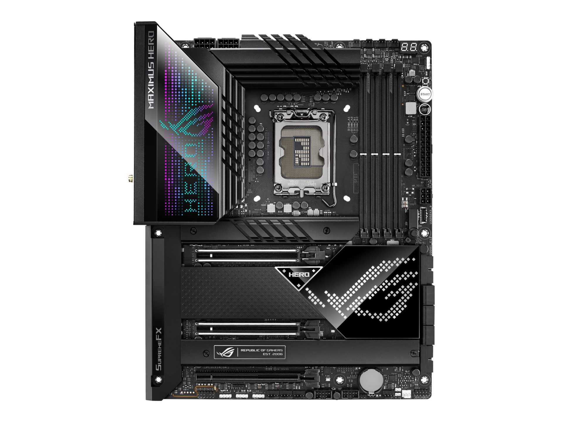 ASUS ROG MAXIMUS Z690 HERO - motherboard - ATX - LGA1700 Socket