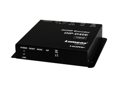 Lumens OIP-D40E encodeur audio/vidéo sur IP