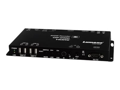 Lumens OIP-D50D audio/video over IP decoder