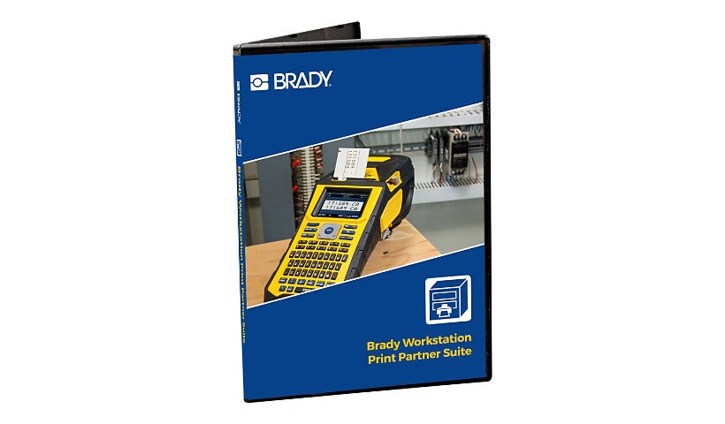 Brady Workstation Print Partner Suite - box pack - 1 license