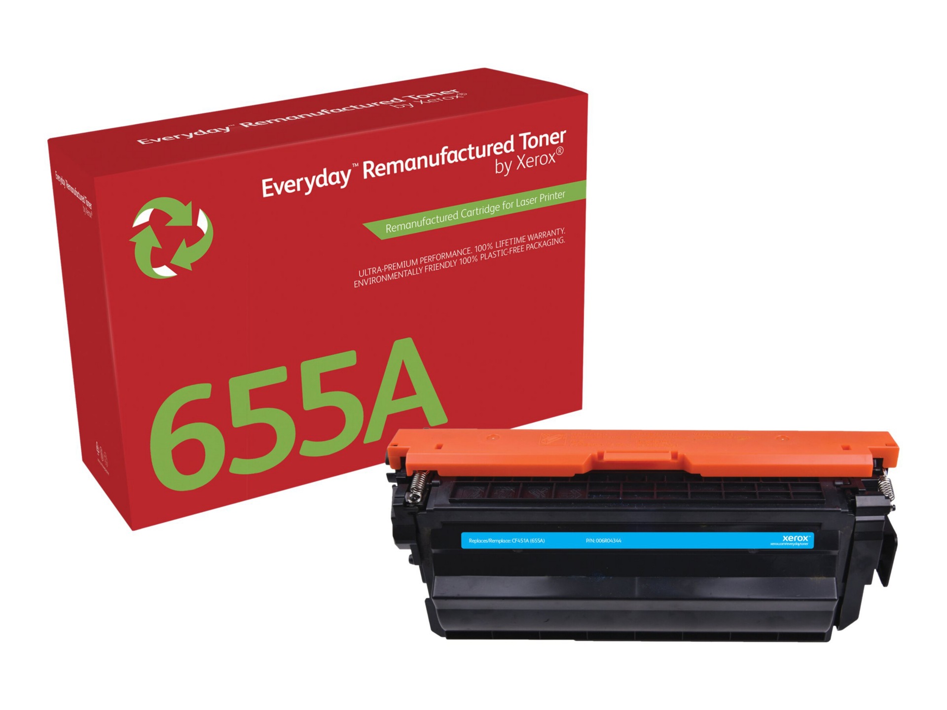 Everyday - cyan - compatible - toner cartridge (alternative for: HP 655A, HP CF451A)