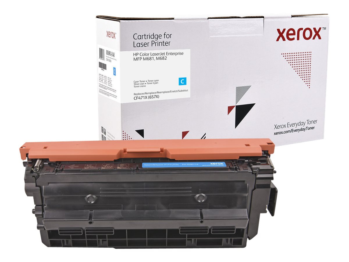 Everyday - High Yield - cyan - compatible - toner cartridge (alternative for: HP 657X, HP CF471X)