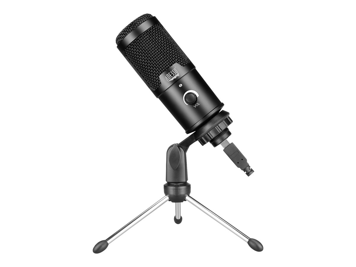 Adesso M4 Wired Condenser Microphone for Video Conferencing, Live Streaming