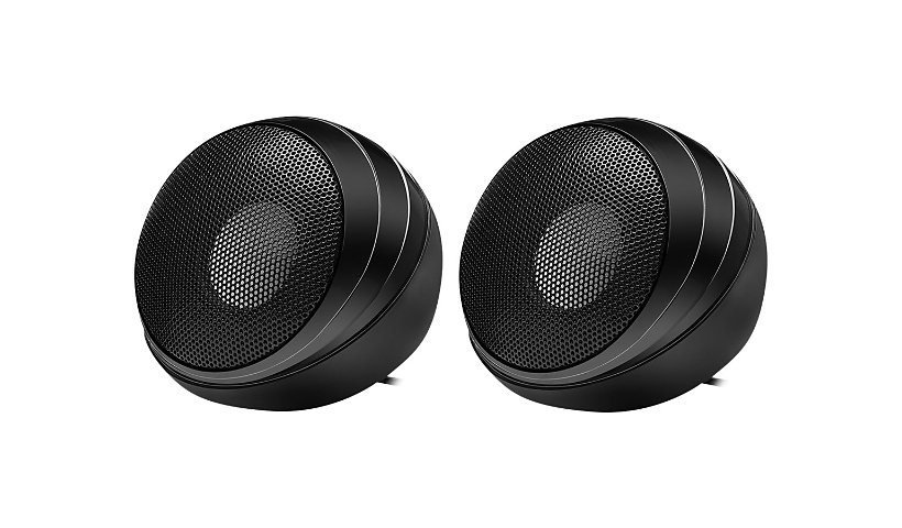 Adesso Xtream S4 2.0 Portable Speaker System - 10 W RMS - Black