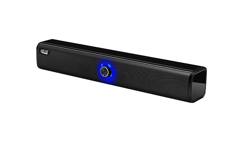 Adesso Xtream S6 2,0 Portable Bluetooth Sound Bar Speaker - 20 W RMS - Black