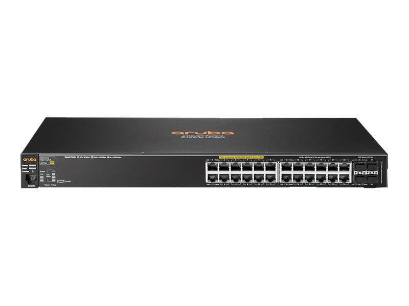 HPE Aruba 2530-24G-PoE+ - switch - 24 ports - managed - rack-mountable