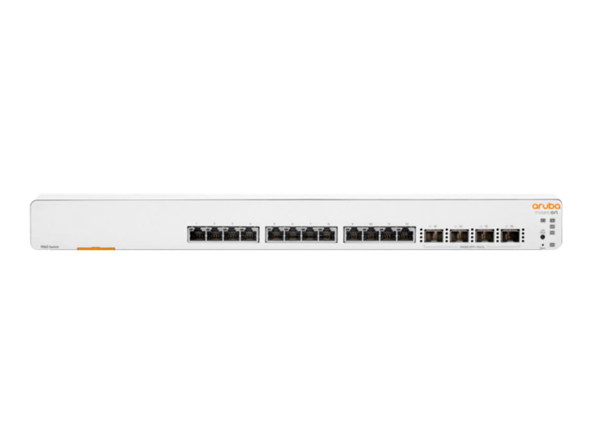 HPE Aruba Instant On 1960 12XGT 4SFP+ Switch - switch - 12 ports - smart -