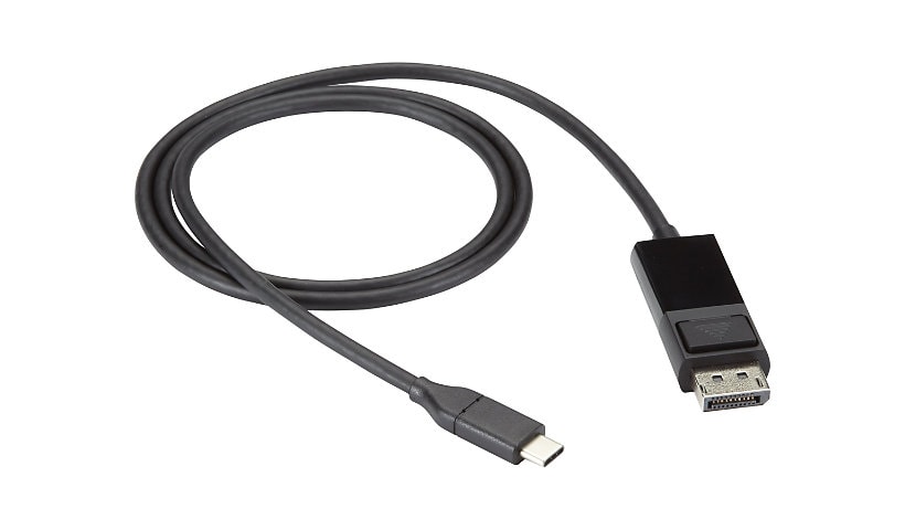 Black Box - video adapter cable - 24 pin USB-C to DisplayPort - 3 ft