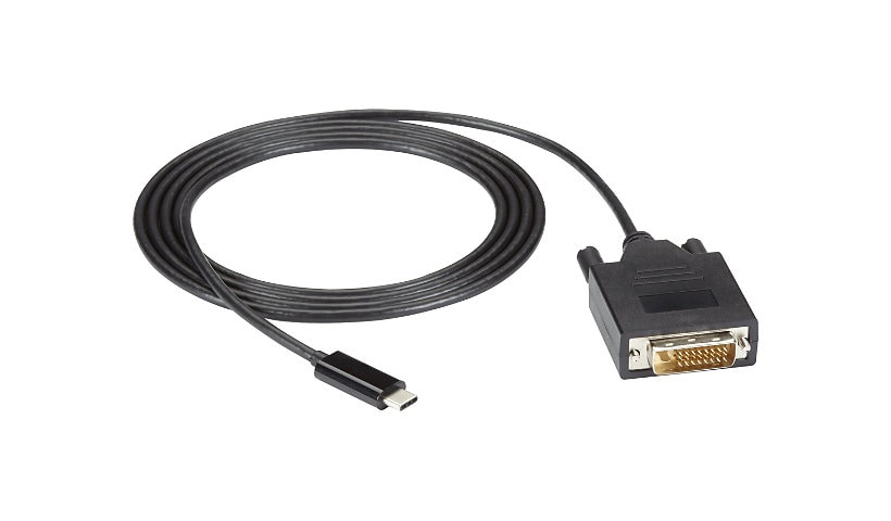 Black Box - video adapter cable - 24 pin USB-C to DVI-D - 6 ft