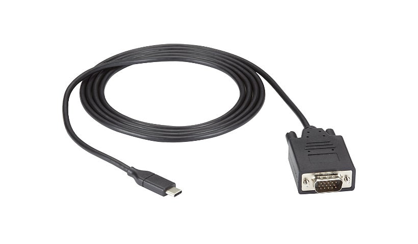 Black Box - video adapter cable - 24 pin USB-C to HD-15 (VGA) - 6 ft