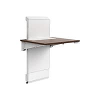 Ergotron WorkFit Elevate Sit-Stand - wall-mounted sit/standing desk - recta