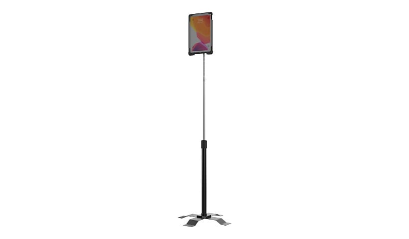 CTA Digital - stand - height-adjustable gooseneck security enclosure - for tablet