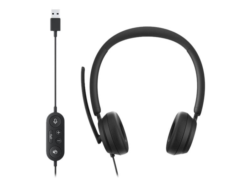 Microsoft Modern USB-C Headset - headset - I6P-00008 - Wired