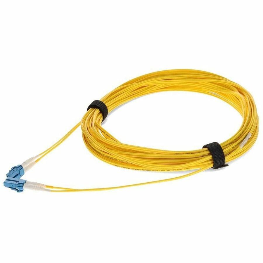 Proline 21m LC (Male) to LC (Male) Yellow OS2 Duplex OFNR (Riser-Rated) Fib