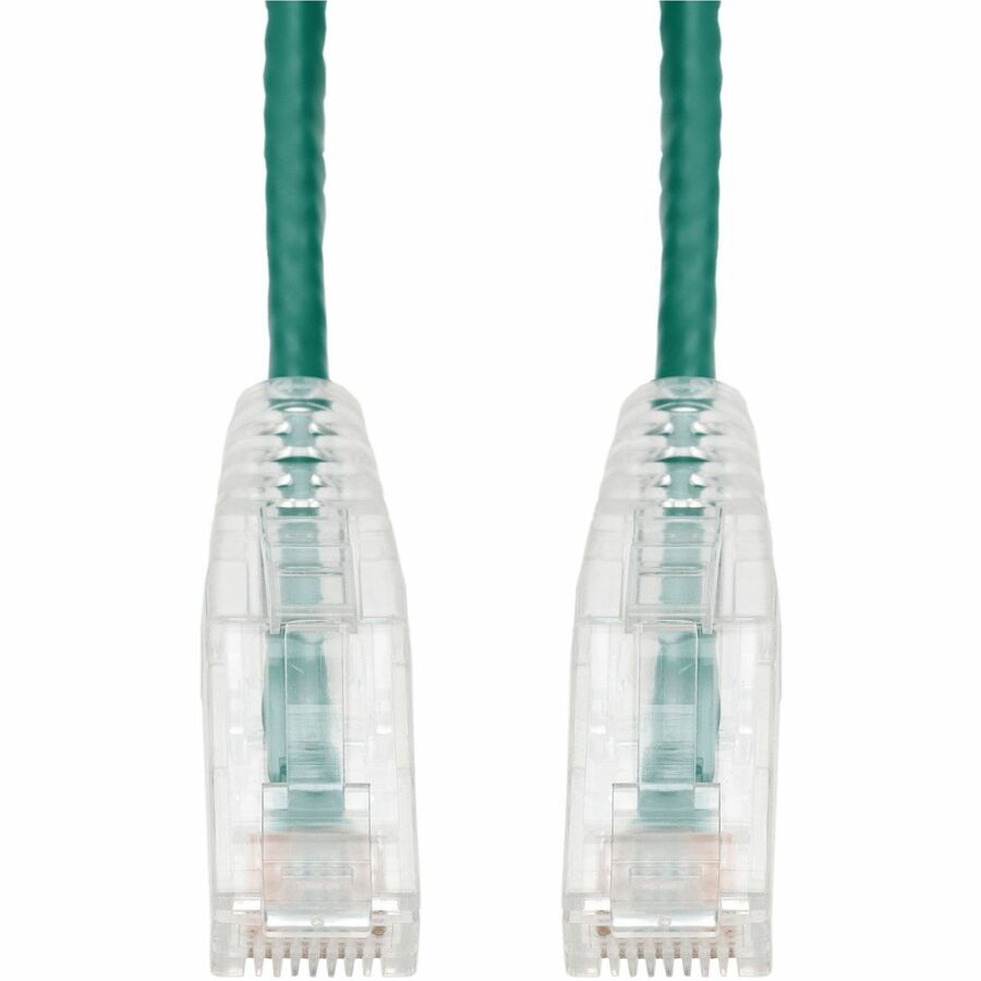 Proline 7ft Green CAT 6A Slim PVC Ethernet Cable Snagless Clear-Claw RJ-45