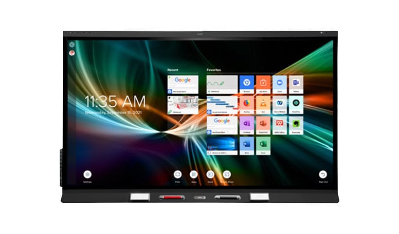 SMART Board 6000S (V3) Pro series with iQ SBID-6265S-V3-P 65" LED-backlit LCD display - 4K - for interactive