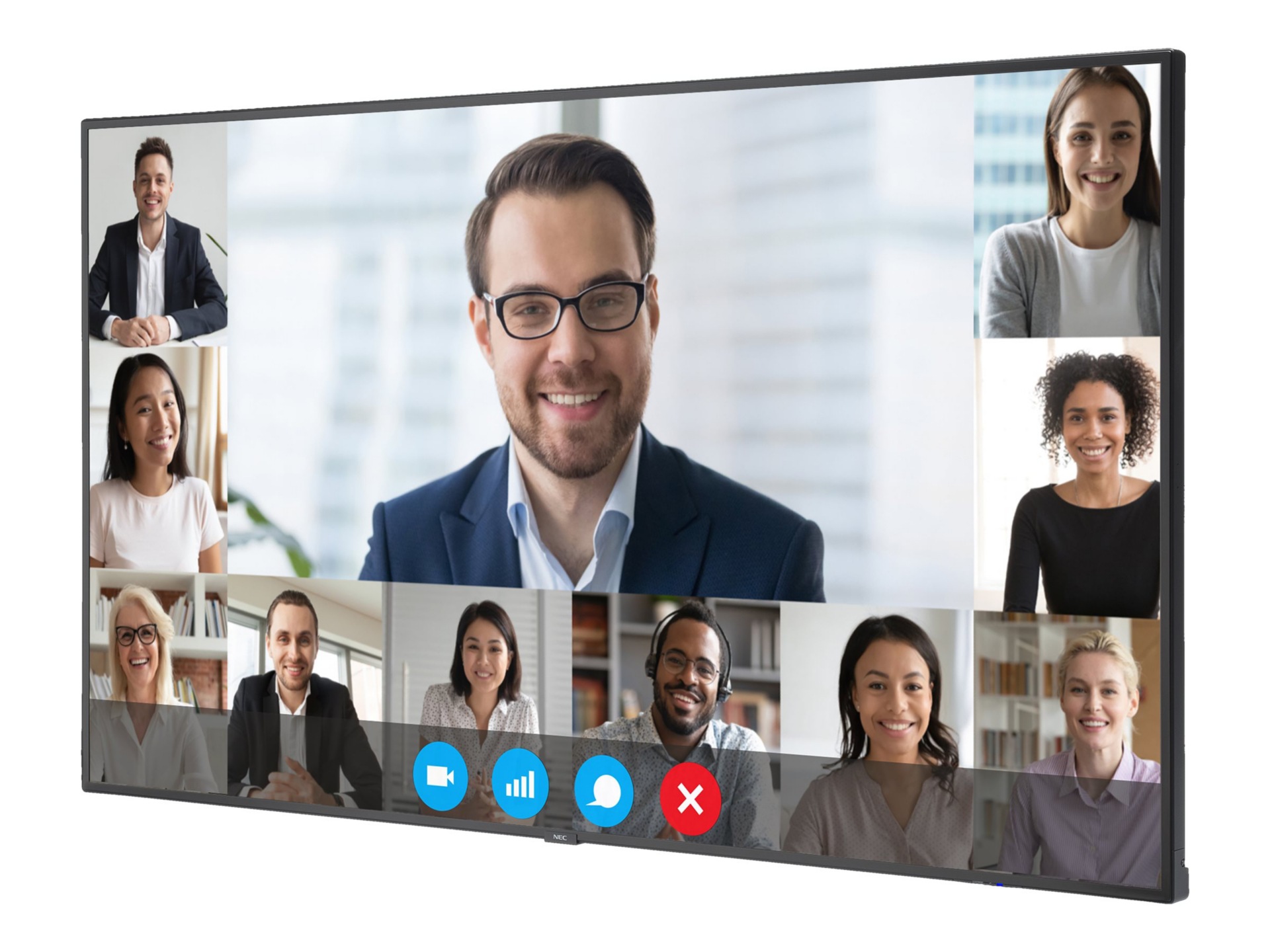 NEC MultiSync C860Q C Series - 86" LED-backlit LCD display - 4K - for digital signage