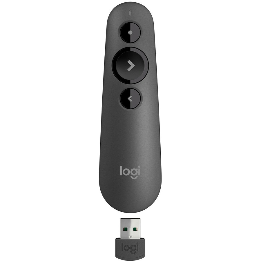 Smuk bestemt frelsen Logitech R500 presentation remote control - graphite - 910-006518 -  Projector Accessories - CDW.com