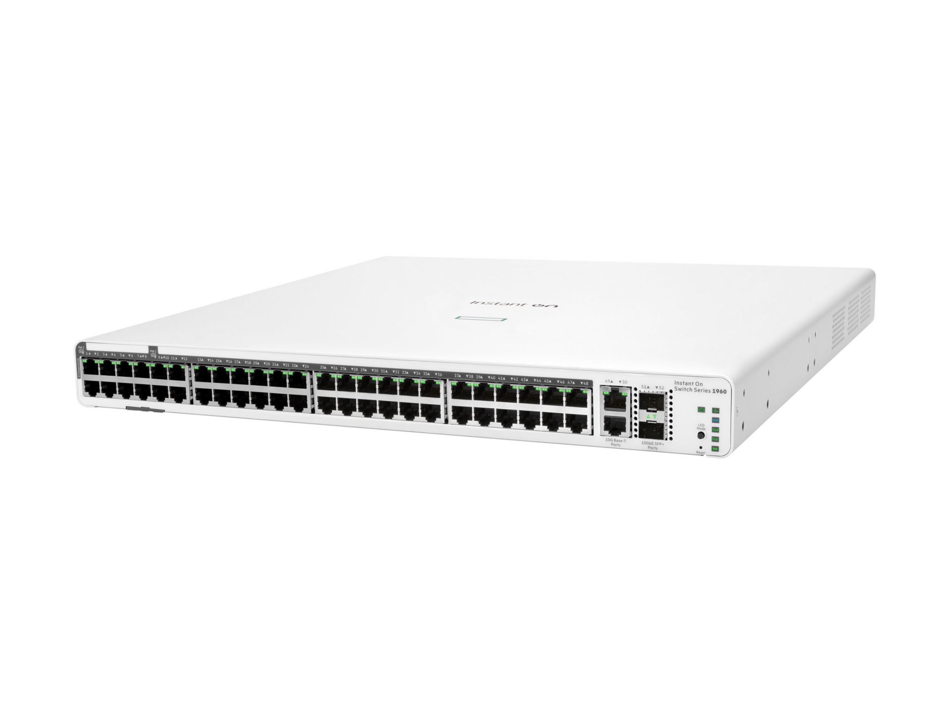 HPE Networking Instant On 1960 48G 40p Class4 8p Class6 PoE 2XGT