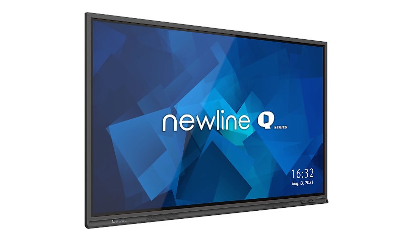 Newline TT-8621Q Q Series - 86" LED-backlit LCD display - 4K - for interactive communication