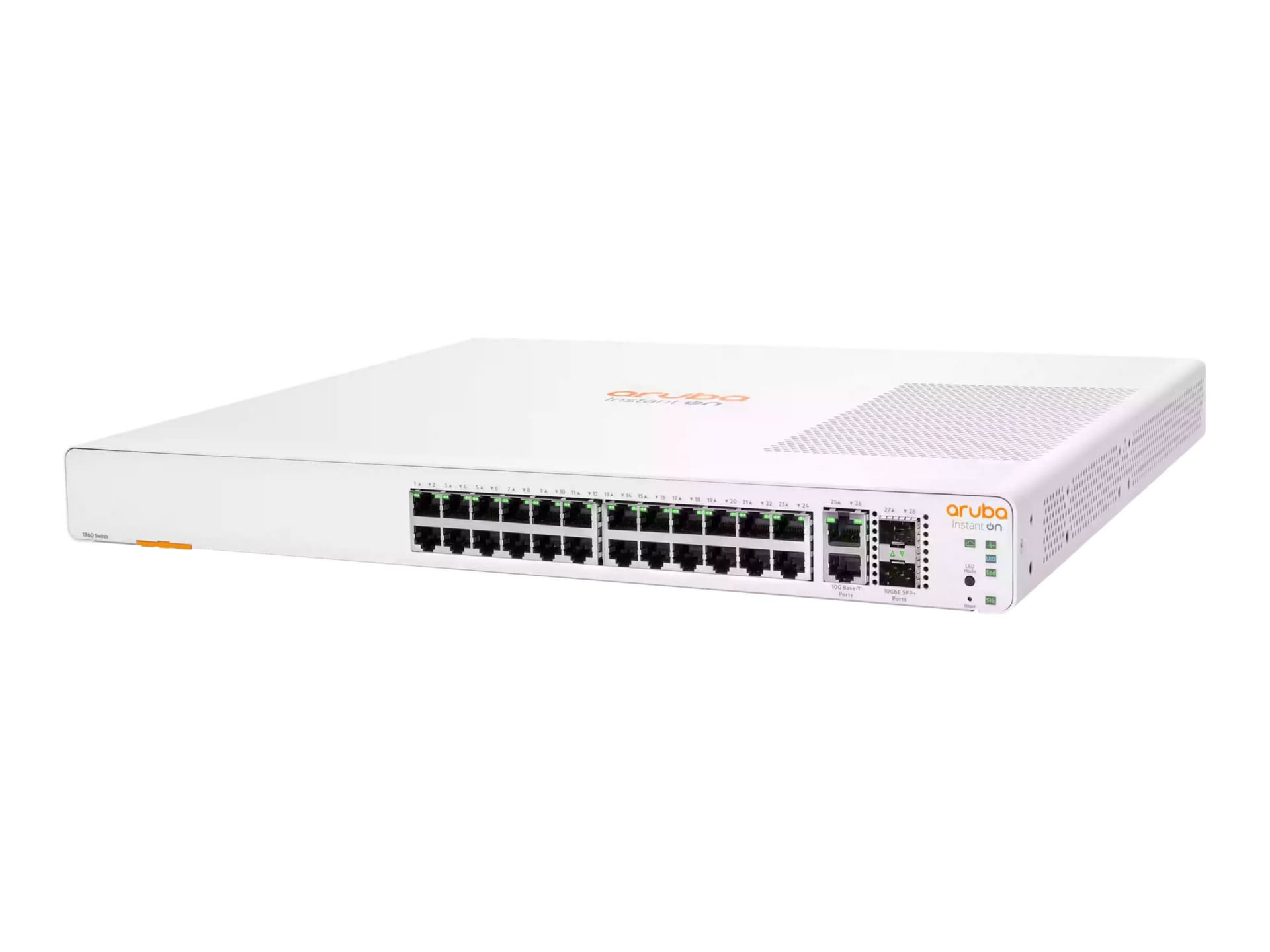HPE HPE Networking Instant On 1960 24G 2XGT 2SFP+ Switch - switch - 24 ports - managed - rack-mountable
