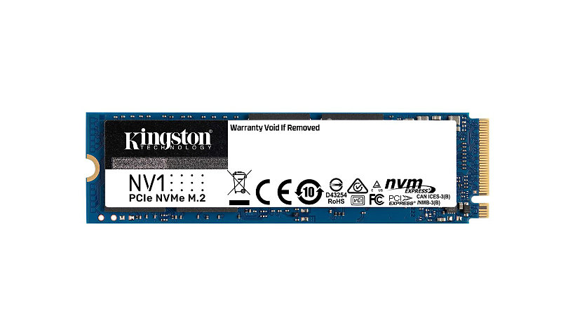 Kingston NV1 - SSD - 250 Go - PCIe 3.0 x4 (NVMe)