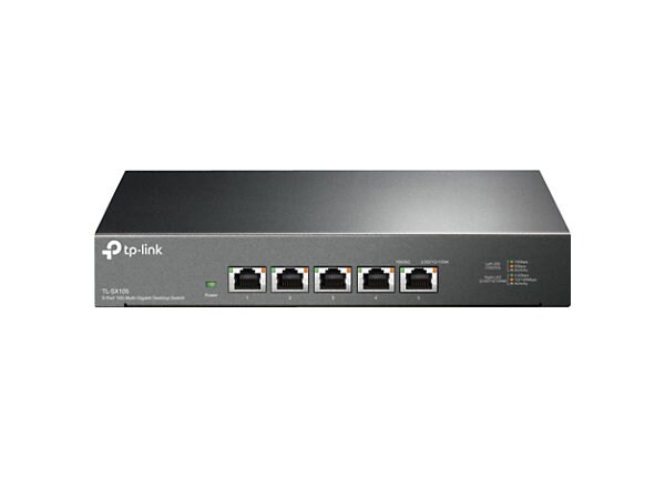 TP-Link TL-SX105 - 5 Port 10G/Multi-Gig Unmanaged Ethernet Switch -  TL-SX105 - Ethernet Switches 