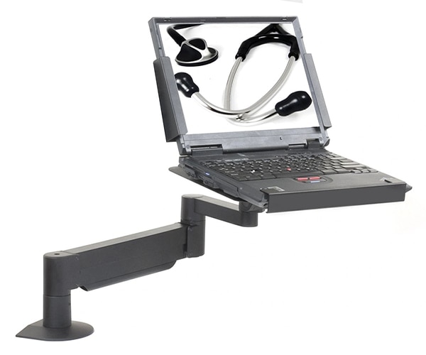 AnchorPad Anti Theft Laptop Security Stand with Heavy Duty Arm - 31177 D SL  - Laptop Mounts 