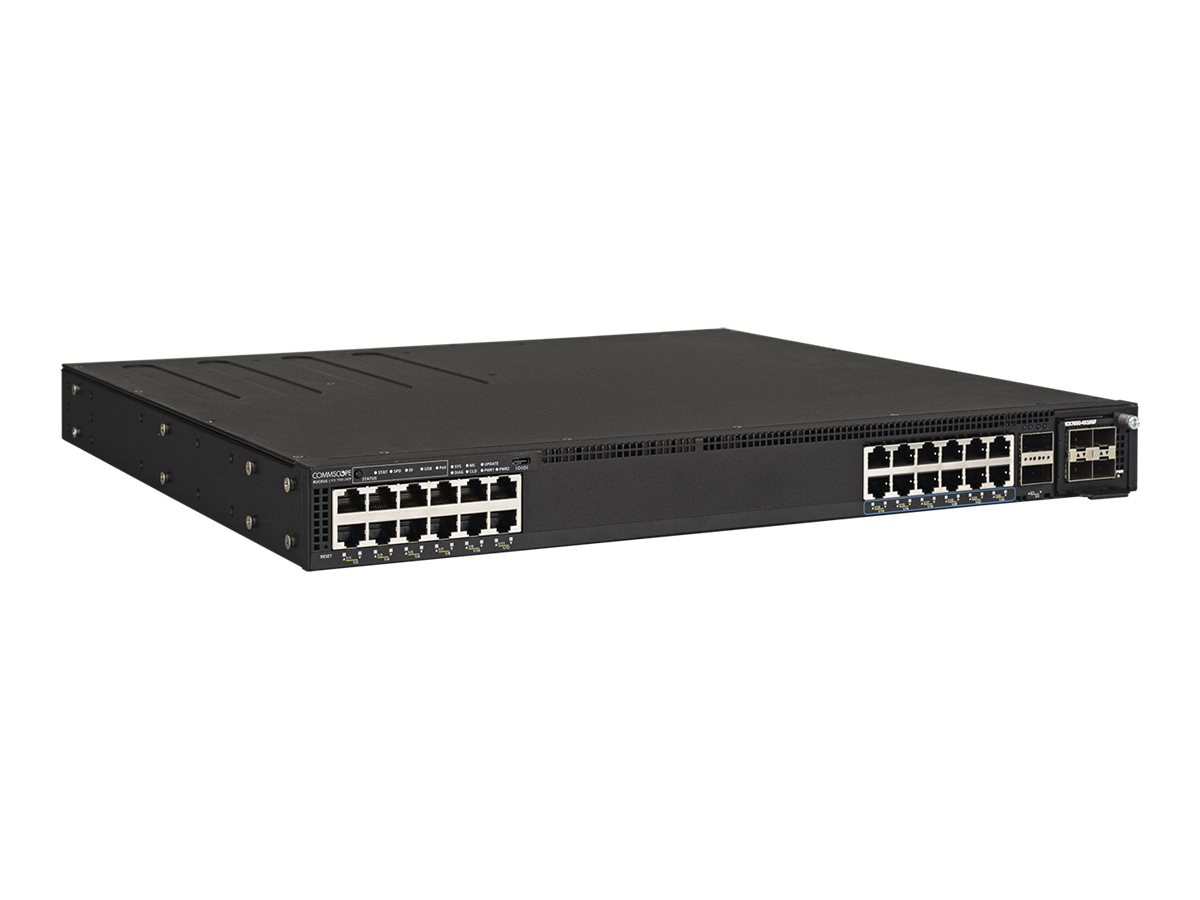 Ruckus ICX 7550-24ZP-E2-R3 - switch - 24 ports - managed - rack-mountable