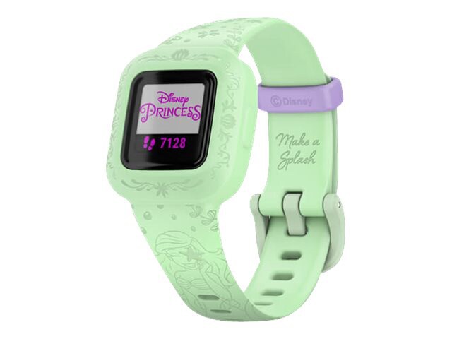 Garmin vivofit jr. 3 Disney The Little Mermaid activity tracker with band - green