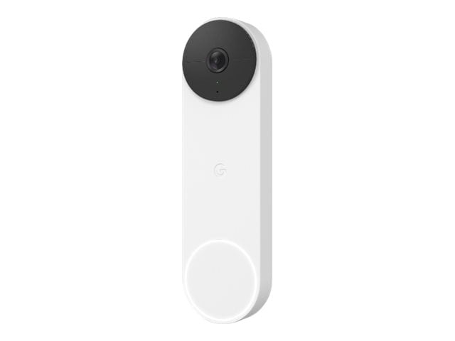 Google Nest - doorbell - Bluetooth, 802.11a/b/g/n - snow