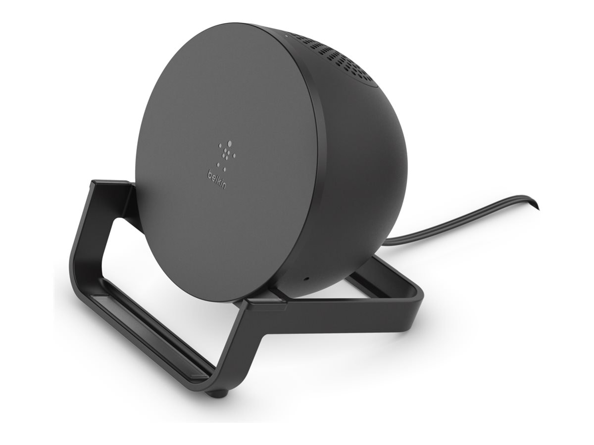 Belkin Soundform Wireless Charging Stand + Speaker - Black