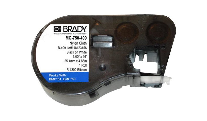 Brady B-499 - labels - matte - 1 roll(s) -
