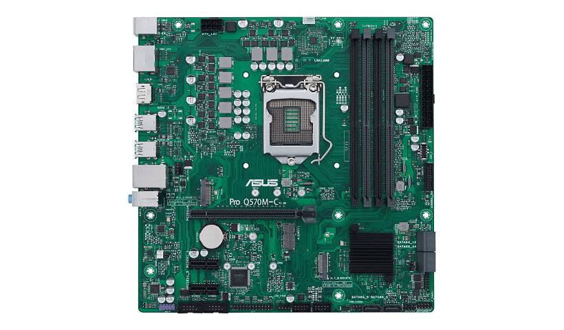 Asus Pro Q570M-C/CSM - motherboard - micro ATX - LGA1200 Socket - Q570
