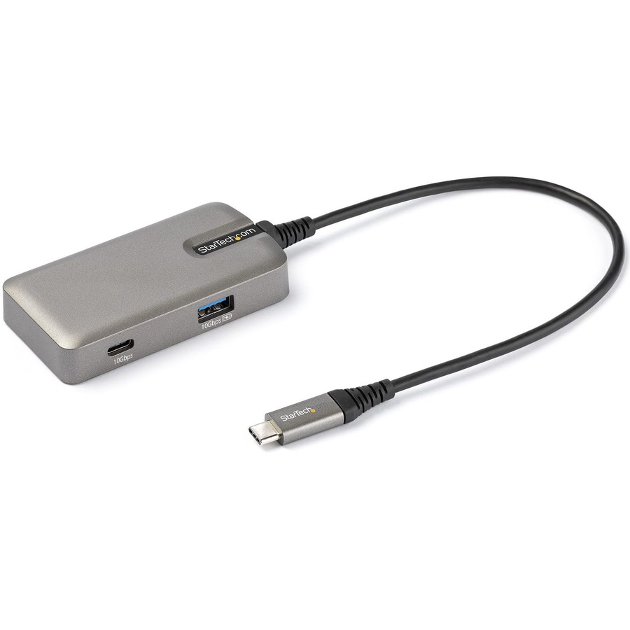 StarTech.com USB C Multiport Adapter - 4K 60Hz HDMI/PD/USB Hub - USB Type-C Mini Dock - 10" Cable