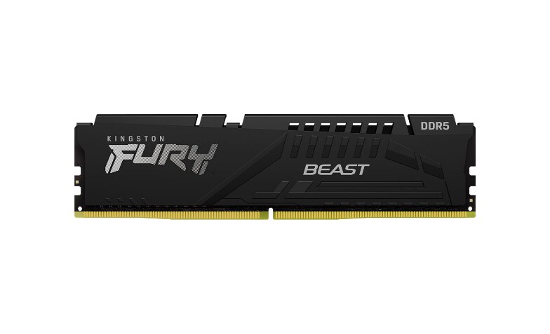 Kingston FURY Beast - DDR5 - kit - 32 GB: 2 x 16 GB - DIMM 288-pin - 5200  MHz / PC5-41600 - unbuffered