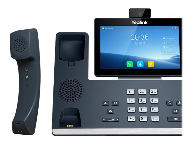 Yealink SIP-T58W Pro with camera - VoIP phone - with Bluetooth interface with caller ID - 10-party call capability -