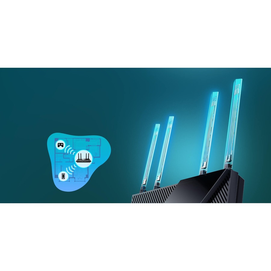 Thumbnail 6 of 16 for TP-Link Archer AX55 - Wi-Fi 6 IEEE 802.11ax Ethernet Wireless Router