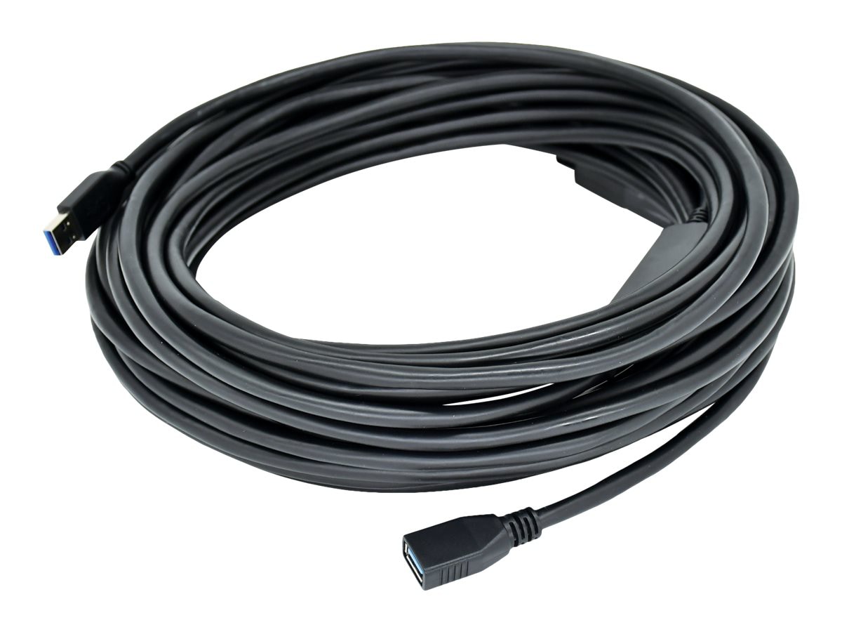 Kramer CA-USB3/AAE Series - USB extension cable - USB Type A to USB Type A - 50 ft