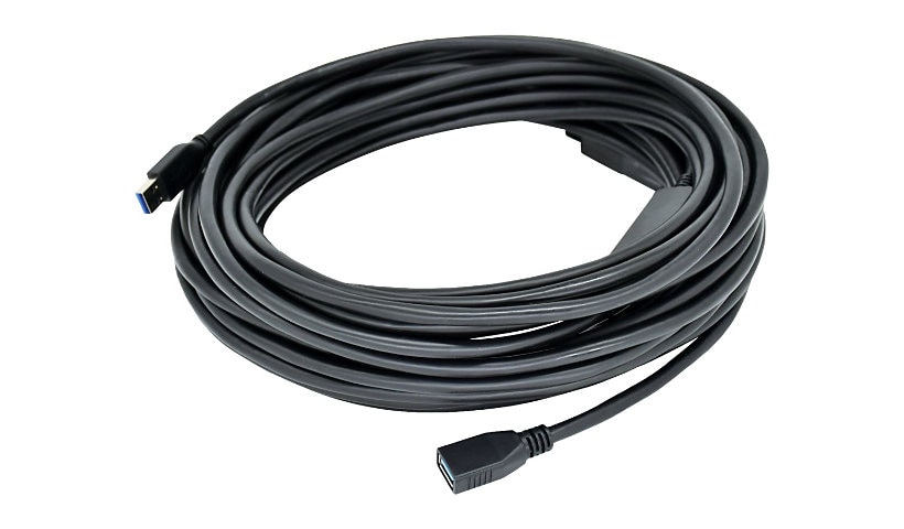 Kramer CA-USB3/AAE Series - USB extension cable - USB Type A to USB Type A - 50 ft