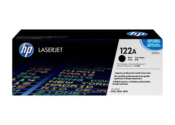 HP Color LaserJet Q3960A Black Print Cartridge