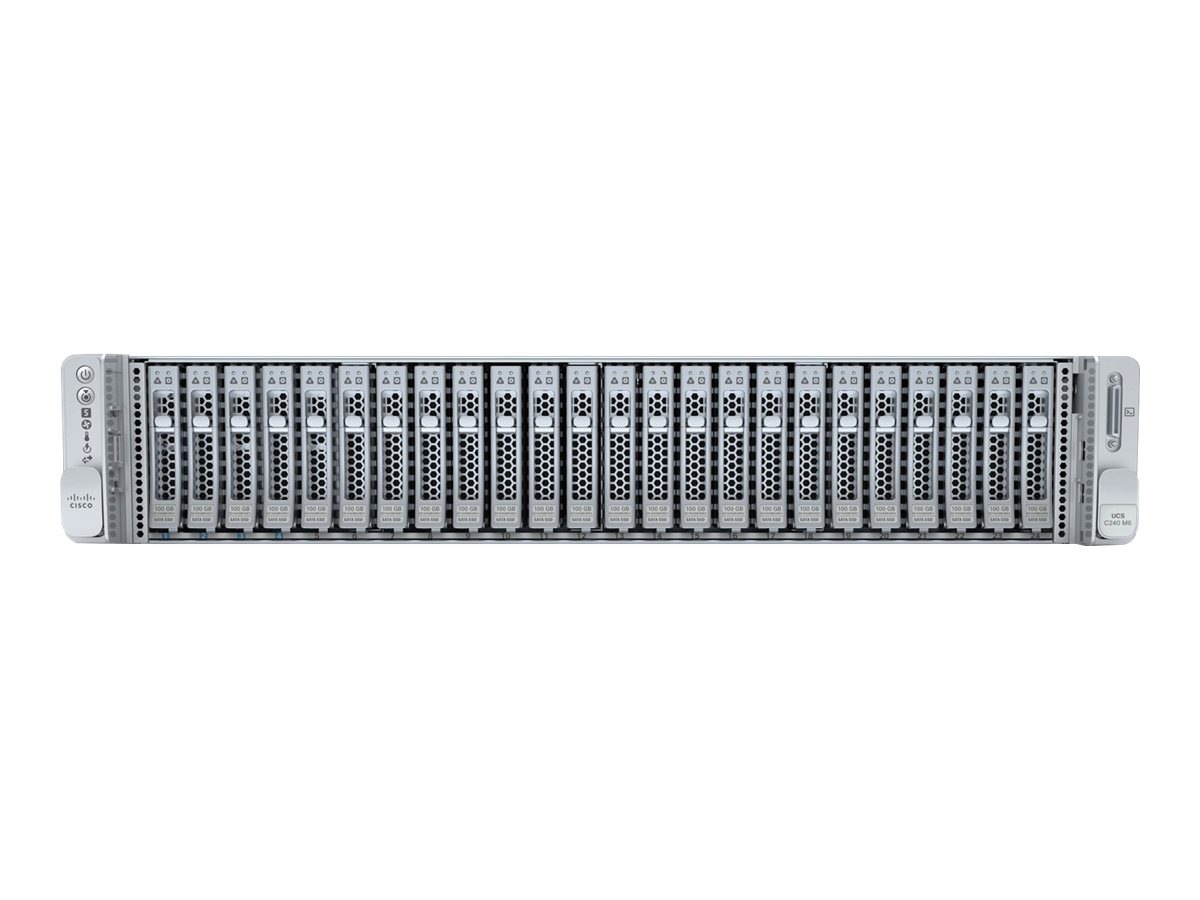Cisco Hyperflex System HX240 M6 Edge All Flash - rack-mountable no CPU - 0 GB - no HDD