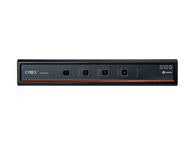 Vertiv Cybex SC900 Secure KVM| Dual Head| 4 Ports and DVI-D| NIAP v4.0